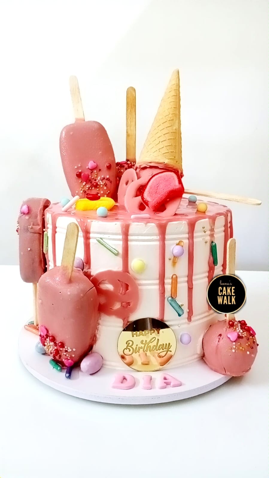 Strawberry Theme Cake